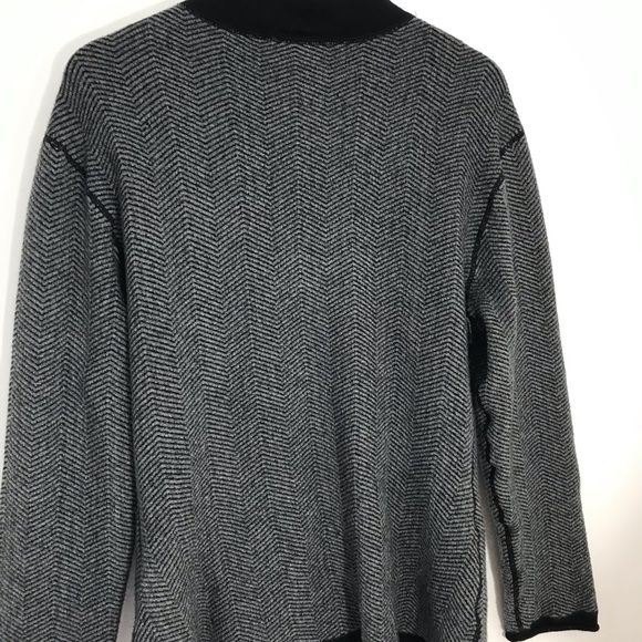 Armani Collezioni Grey Button Up Sweater - Picture 11 of 14